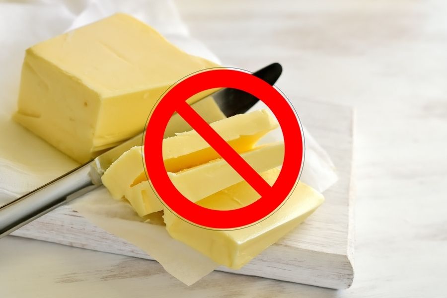 no butter