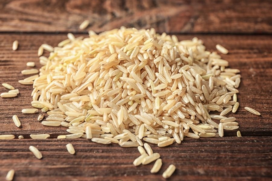 long-grain brown rice