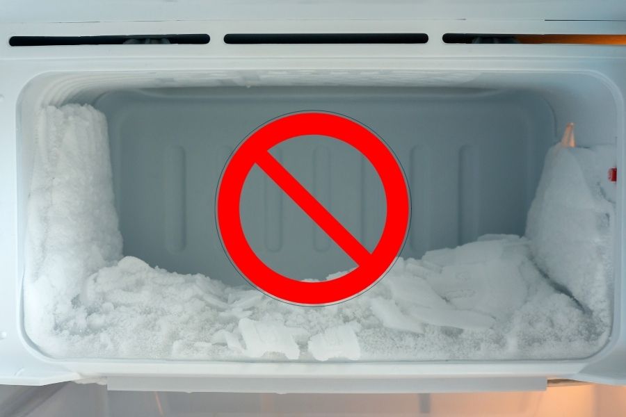 no freezer