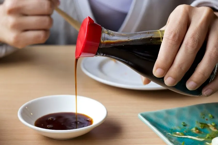 soy sauce bottle