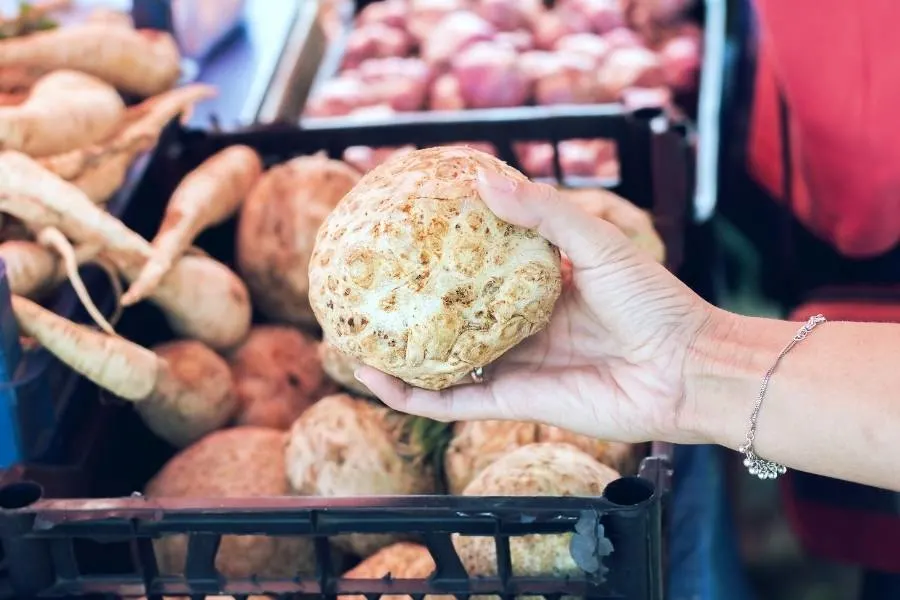 store celery root