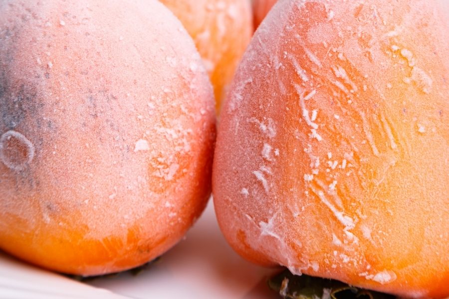 freeze a persimmon