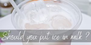 Read more about the article Milk With Ice Cubes: Is It A Thing ?