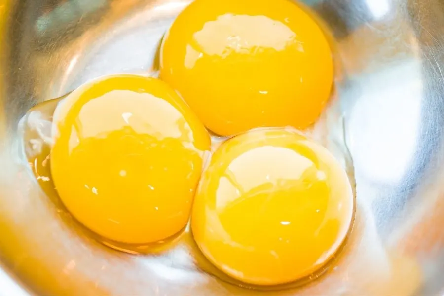 yellow egg yolk