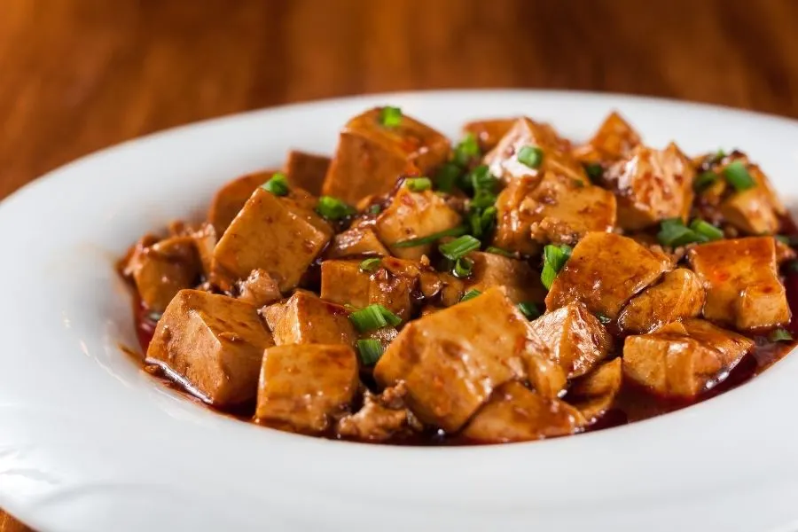 cooked tofu