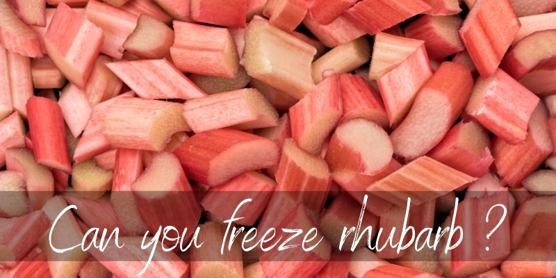 freeze rhubarb