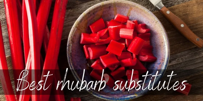 rhubarb substitutes