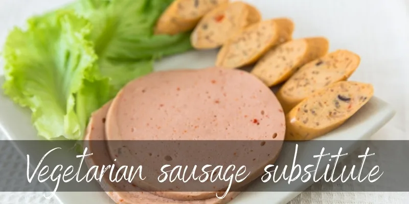 vegetarian sausage substitute