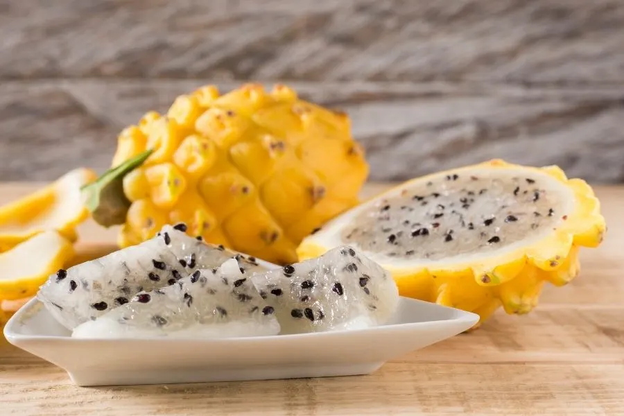 yellow dragon fruit