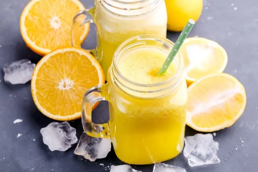 orange lemon juice