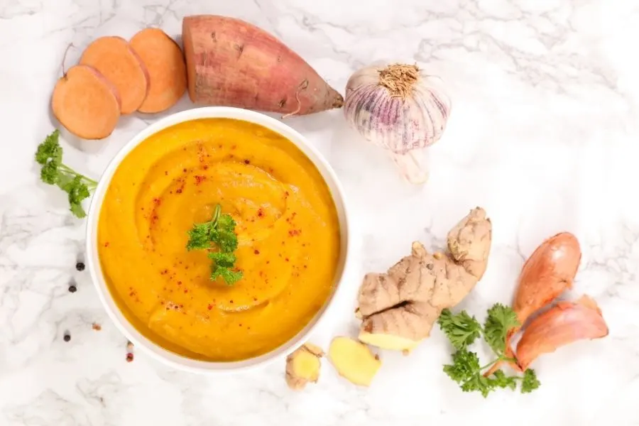 sweet potato puree