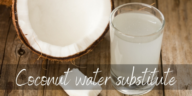 coconut water substitute