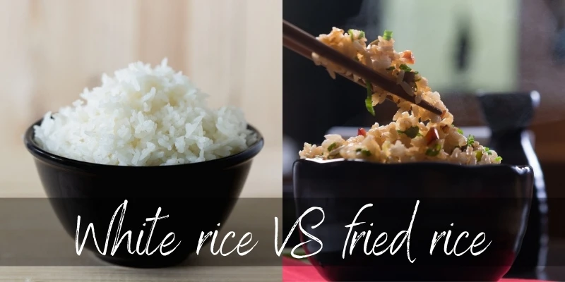 fried rice white rice