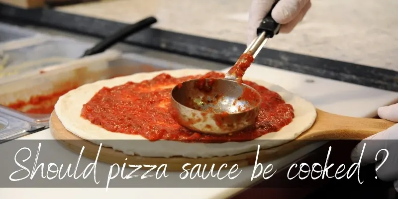 pizza sauce cooked