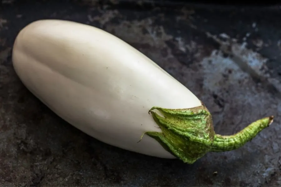 white eggplant