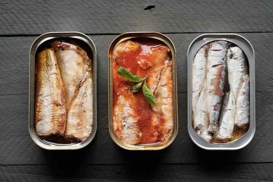 canned sardines