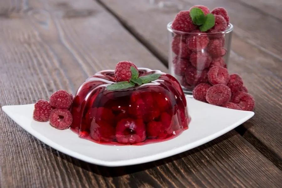 fruits jello