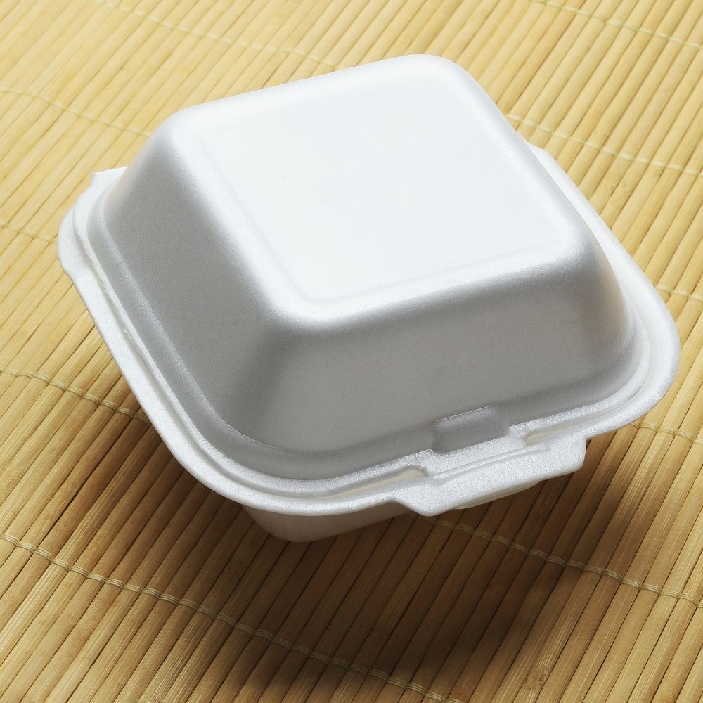 Microwave hotsell styrofoam plate