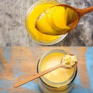 clarified butter vs ghee
