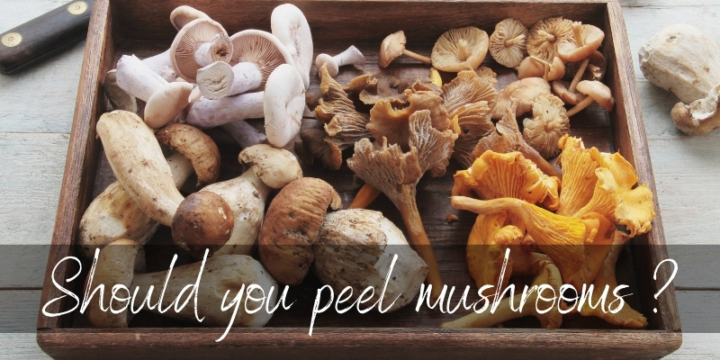 mushroom peel
