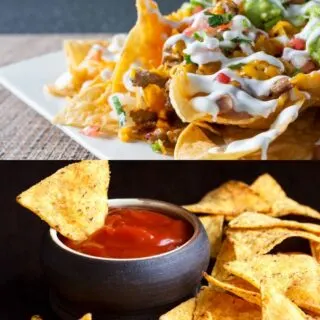 nachos vs tortilla chips
