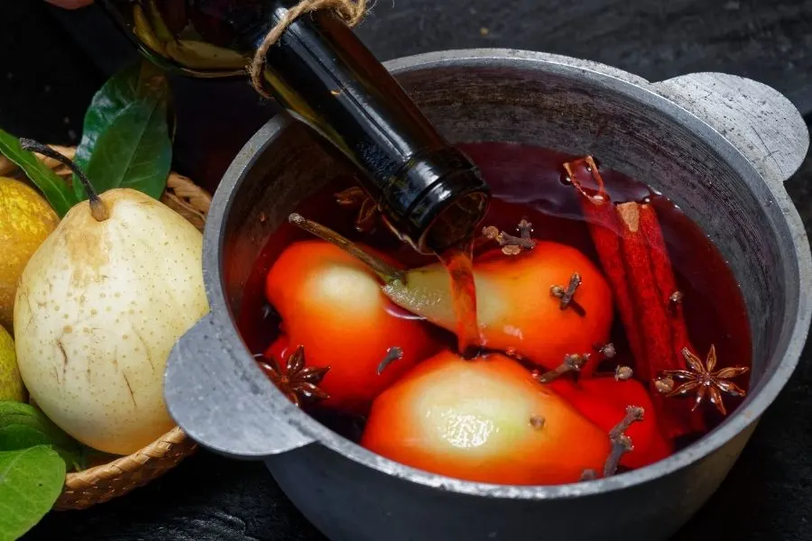 cooking pears