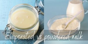 Read more about the article Powdered Milk VS Evaporated Milk – What They Are & How To Use Them