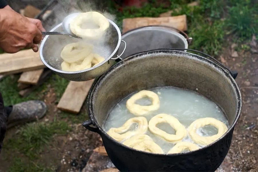 boiling bagels