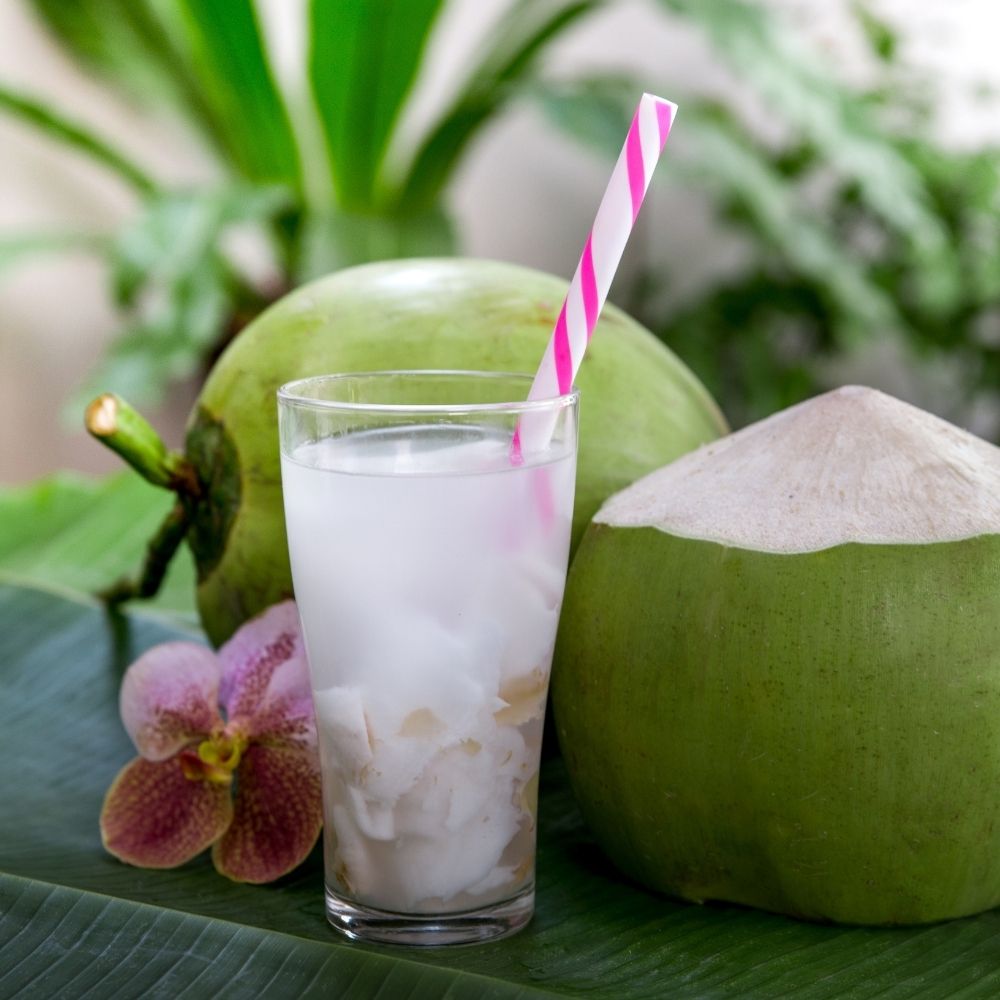 Why Is Coconut Water Pink ? Here's What's Going On - Foodiosity