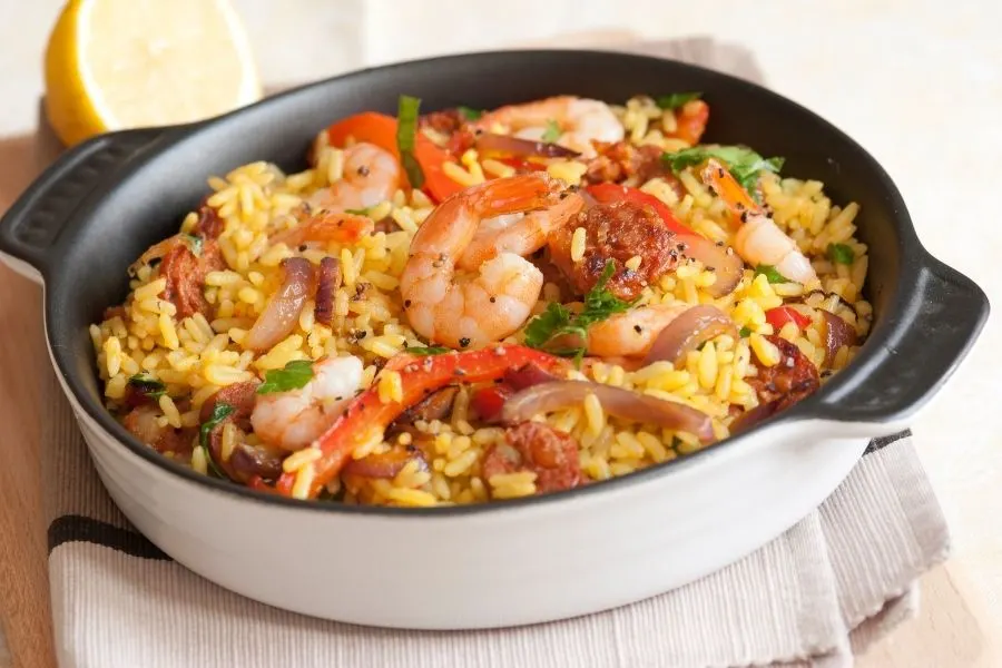 chorizo paella