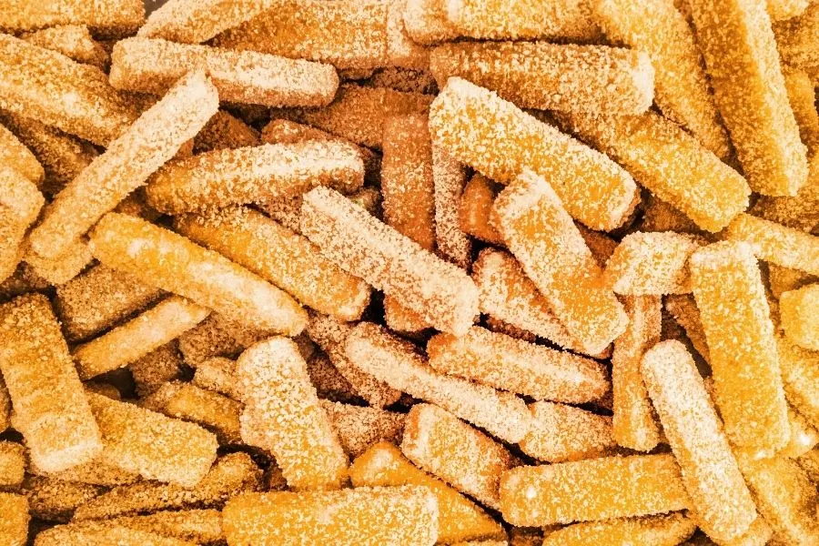 frozen fish fingers