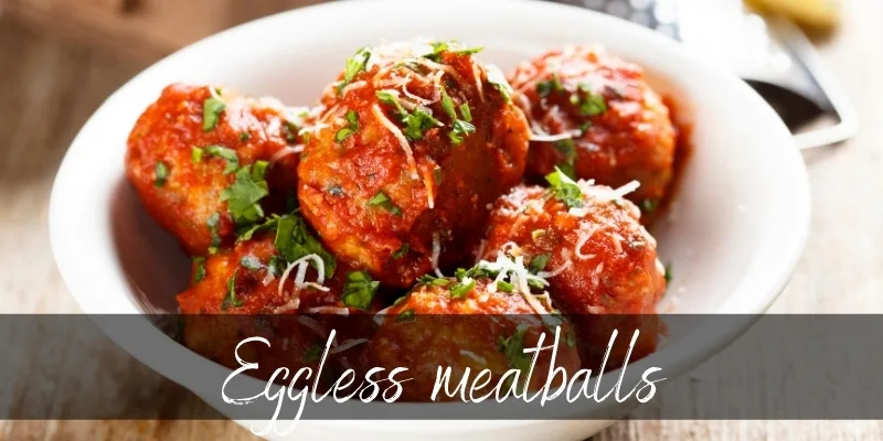 no egg meatball