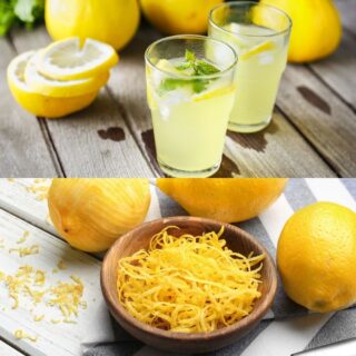 lemon juice vs zest