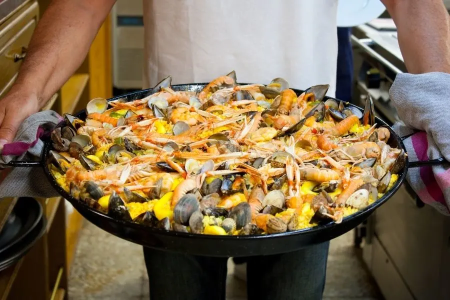 seafood paella