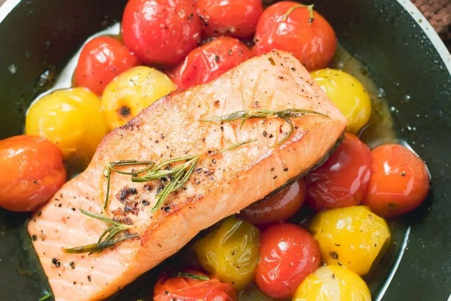 salmon pan