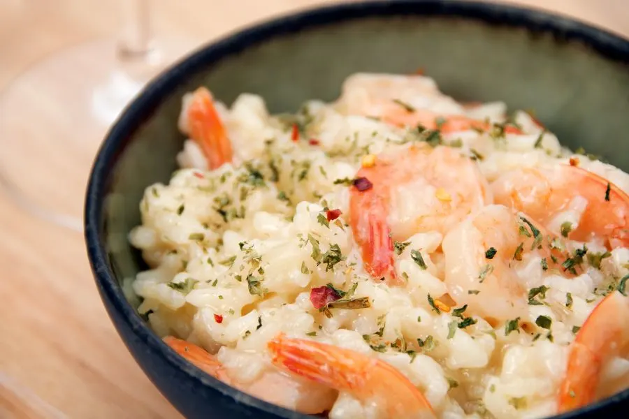 seafood risotto