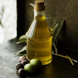 bitter olive oil bottle