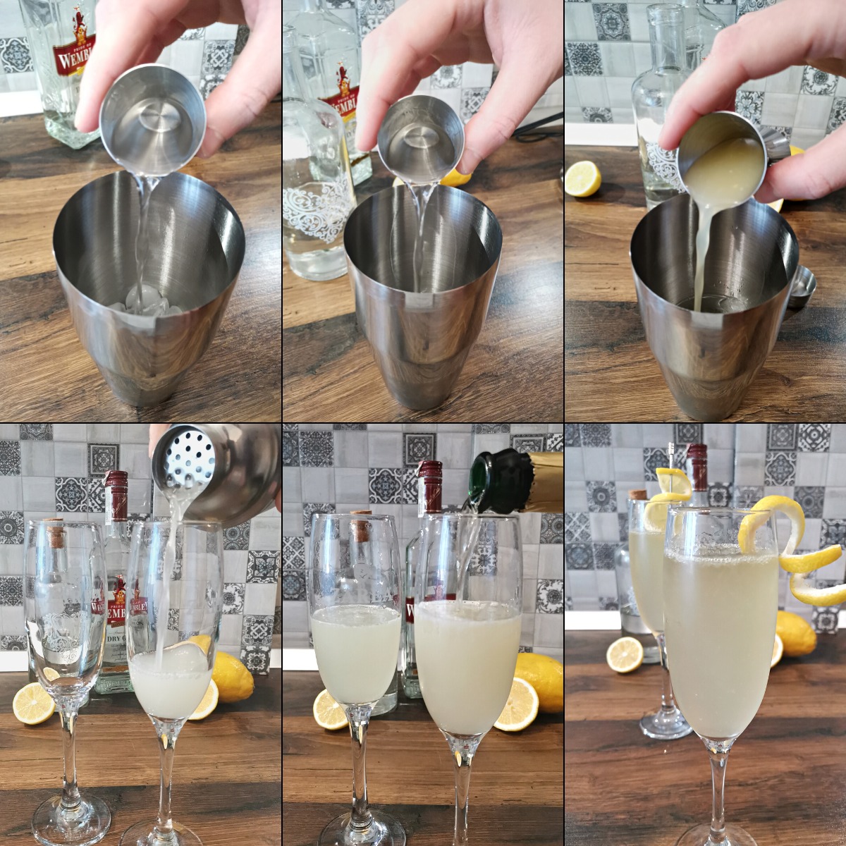 french 75 making