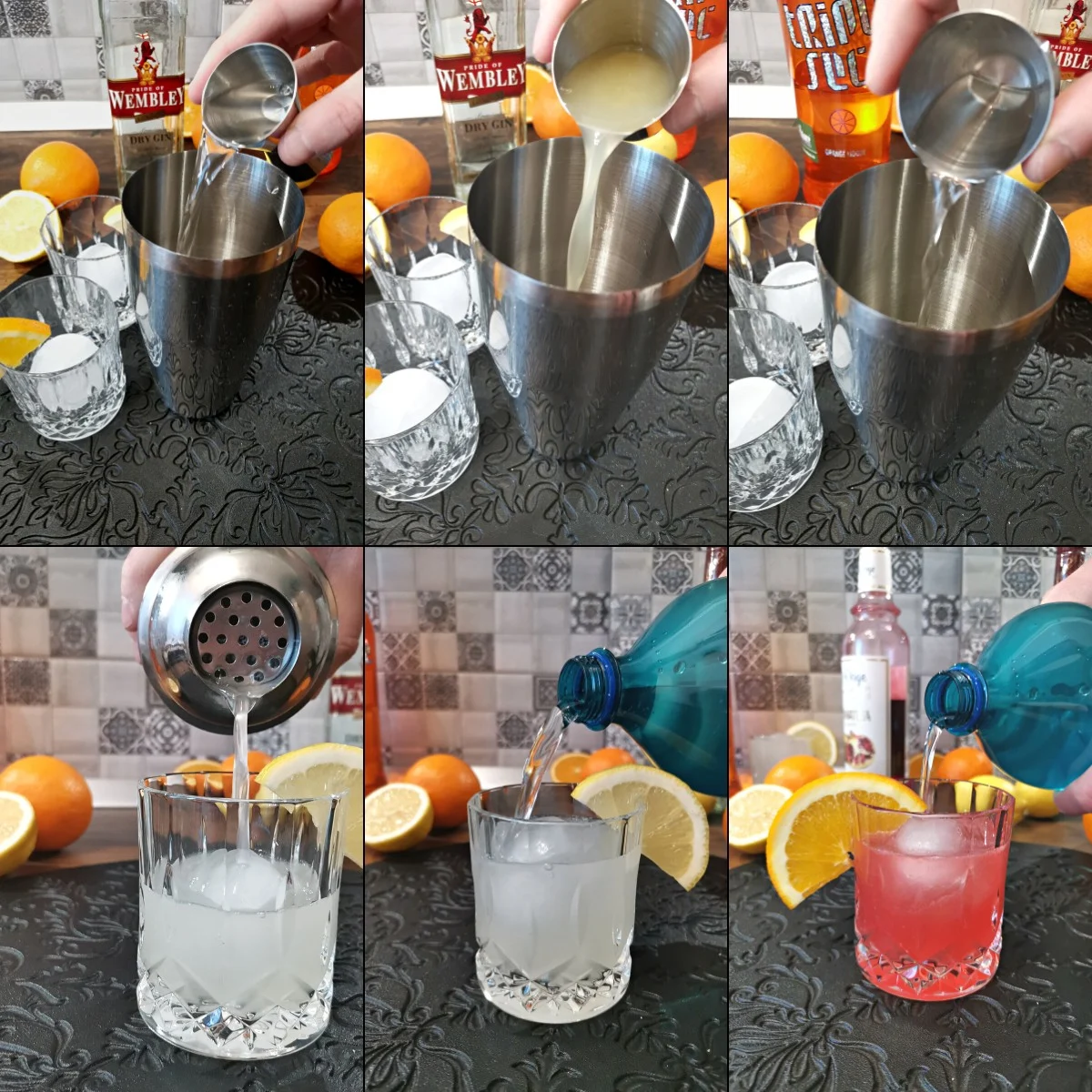 gin daisy making