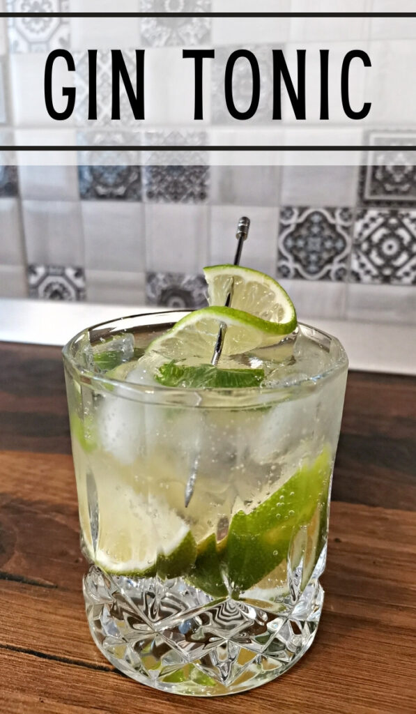 Gin Tonic Cocktail Recipe Amazingly Simple 2 Ingredient Highball Foodiosity