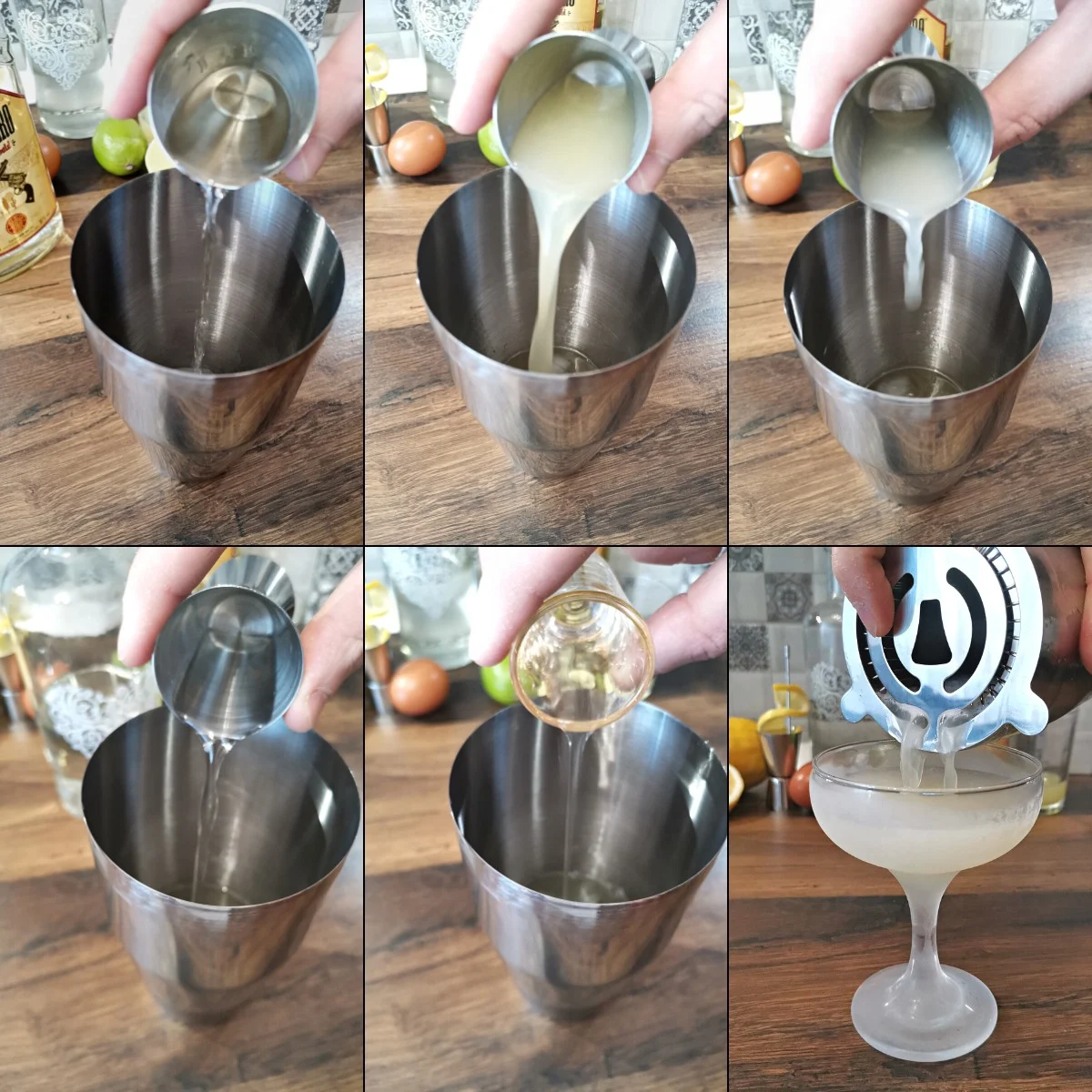 tequila sour making