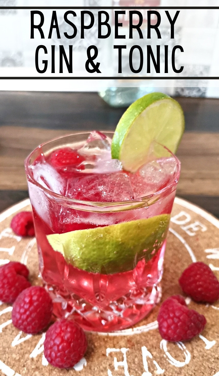 raspberry gin & tonic