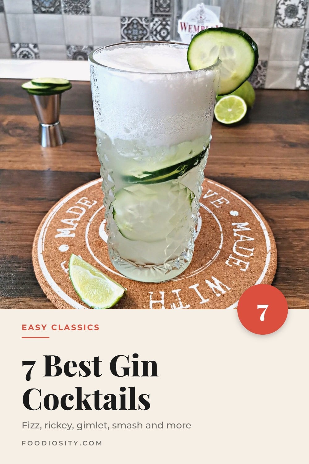 7 Best Gin Cocktails &mdash; Gin Fizz, Rickey, Gimlet, Clover Club and More