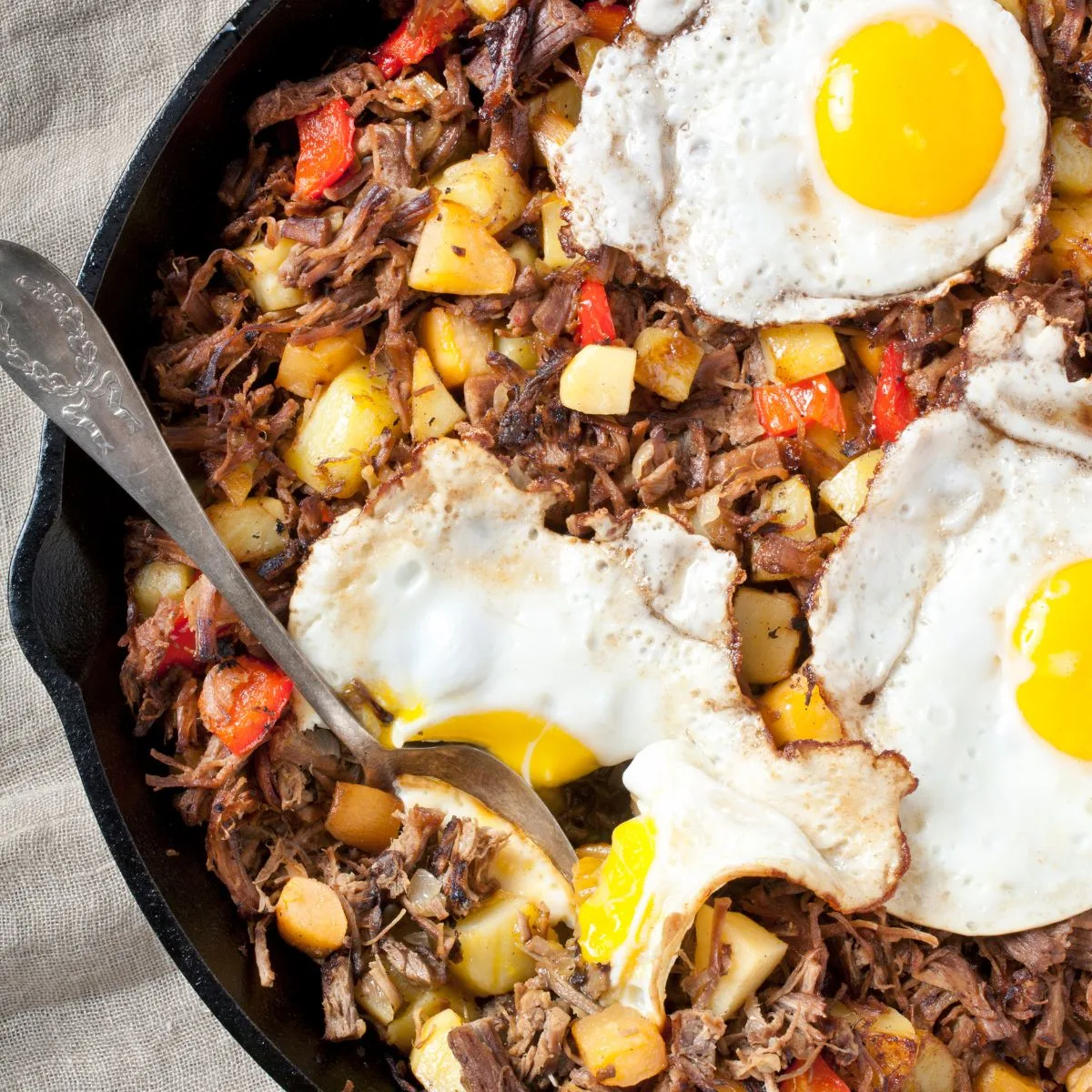 Breakfast Brisket Hash