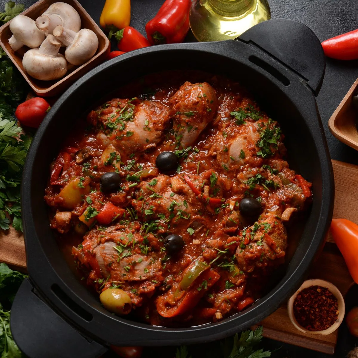 Chicken Cacciatore