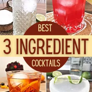 best 3 ingredient cocktails