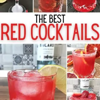 best red cocktails