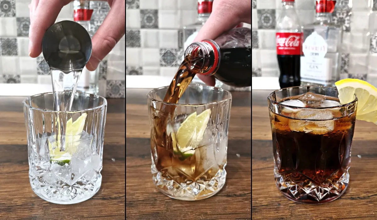 gin coke making 2