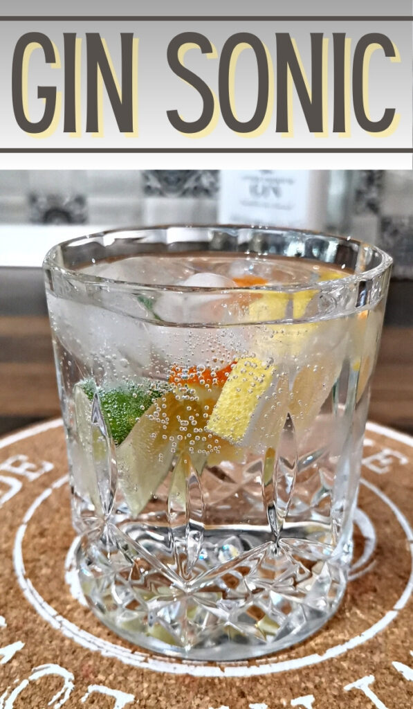 Gin Sonic Cocktail Recipe Foodiosity