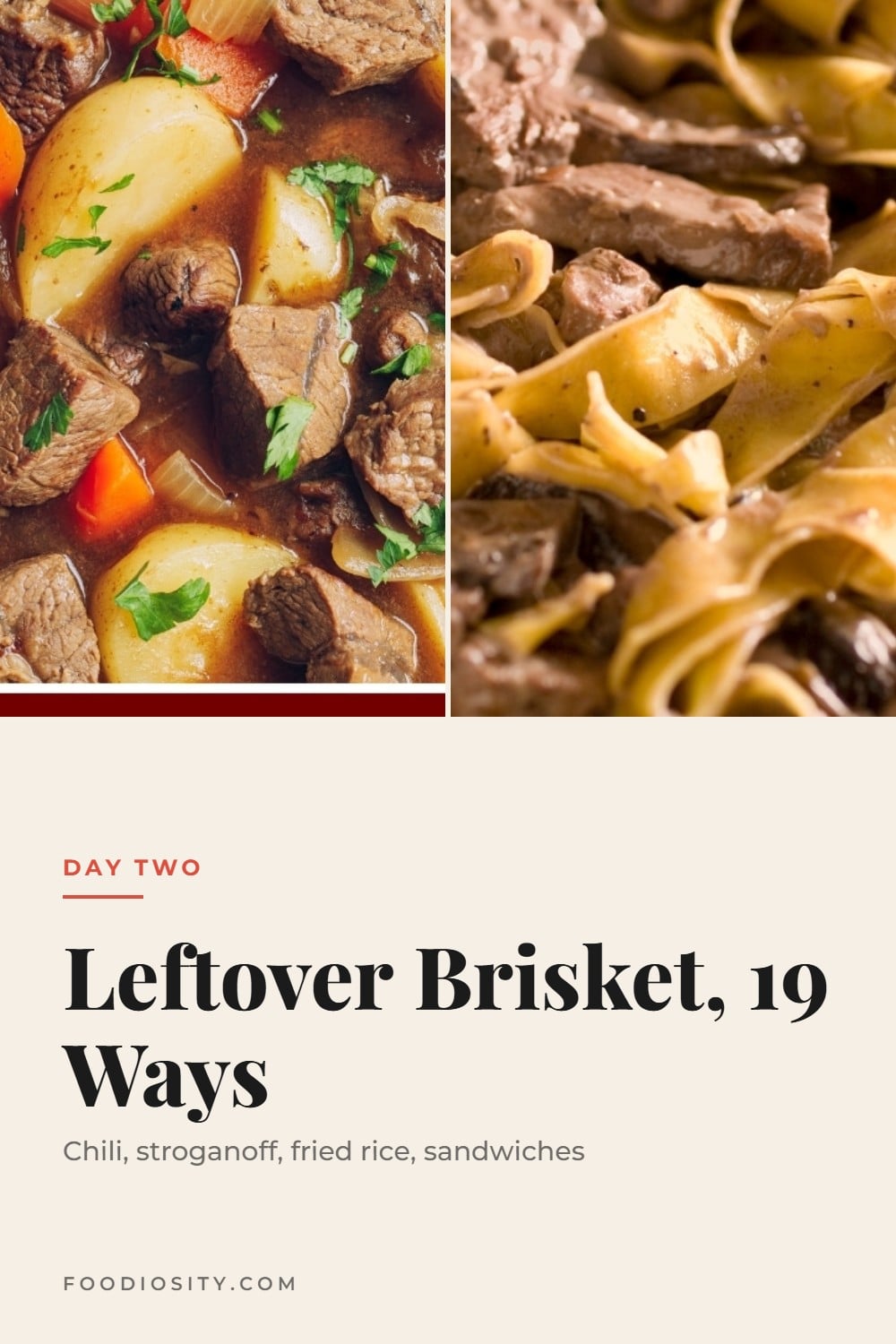 19 Leftover Brisket Recipes &mdash; Brisket Chili, Stroganoff, Fried Rice, Grilled Cheese